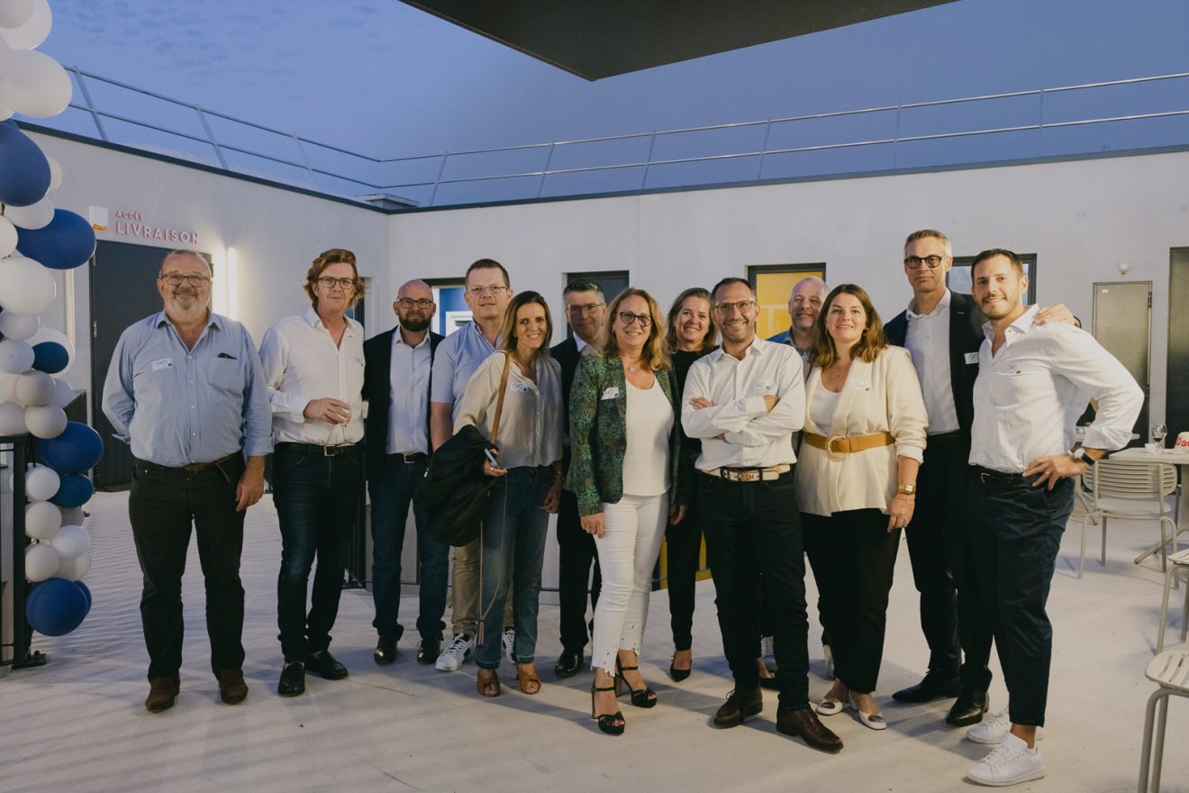 plusieurs VIP Fortinet lors de l'anniversaire des 20 ans de SNS Security